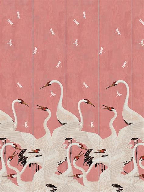 gucci textile and wallpaper 'heron' print wallpaper|gucci heron print wallpaper.